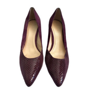 Cole Haan Grand OS Purple Passion Suede Pumps Size 8.5